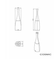 MEDIDAS ESCOBILLERO A SUELO SAKU COSMIC